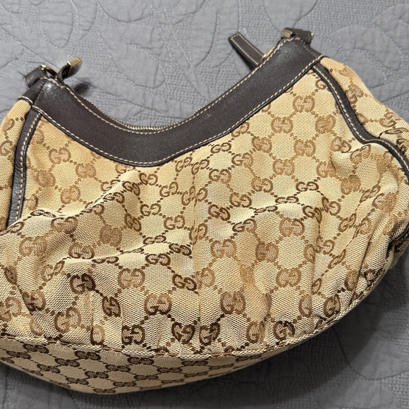 Gucci D - Ring shoulder monogram canvas bag - Picture 8 of 9